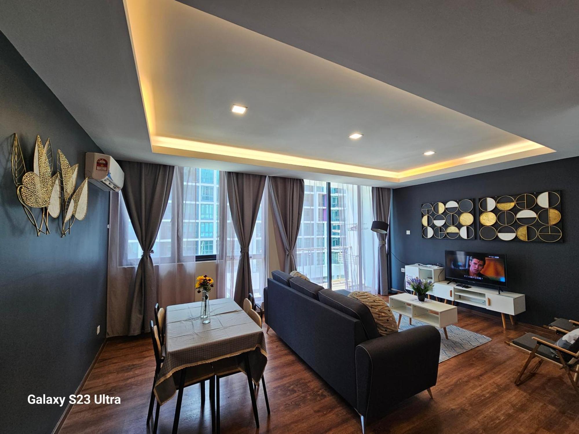 Lovely Vivacity Jazz suite 2 Cozy Condo 2 Card LV7 Kuching Exterior foto